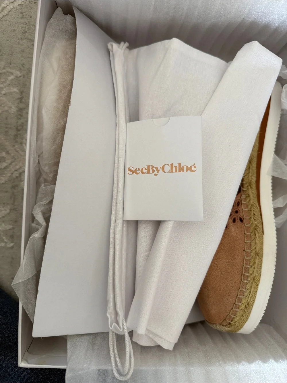 See By Chloe tan suede